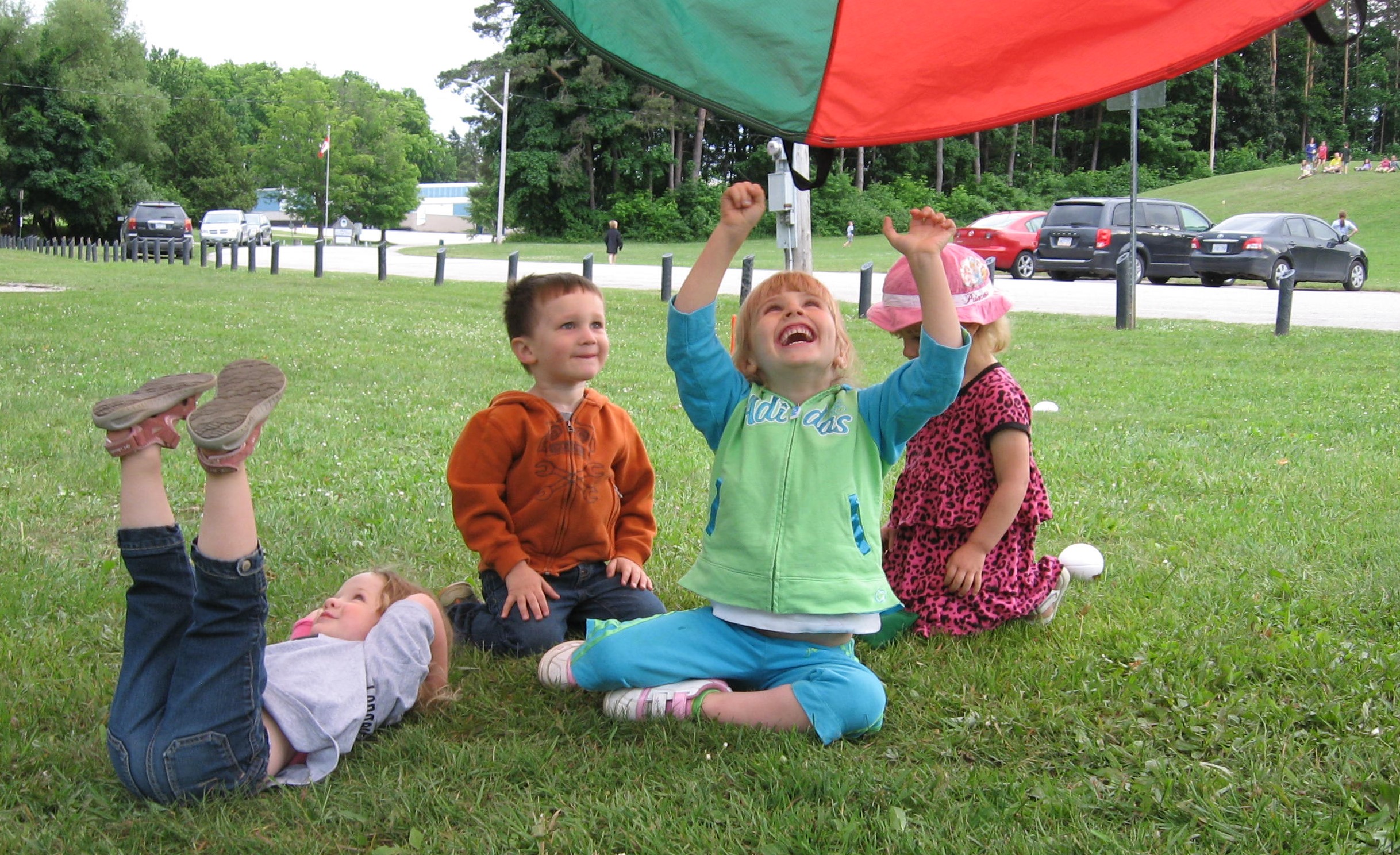 Children at daycamp
